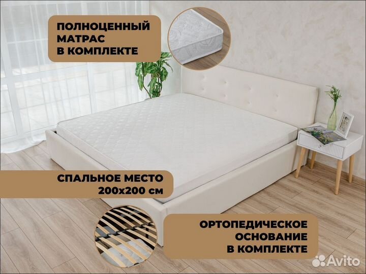 Кровать с подъемным механизмом