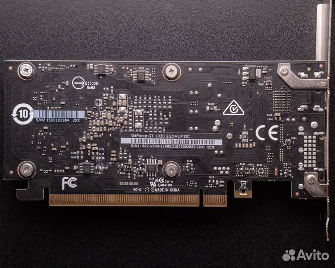 Видеокарта Geforce GT 1030 2G