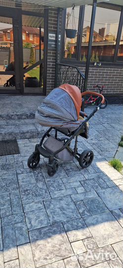 Коляска 2 в 1 bebe mobile marconi be 50