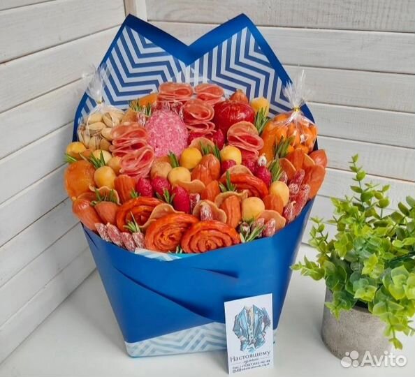 Мужские букеты съедобные