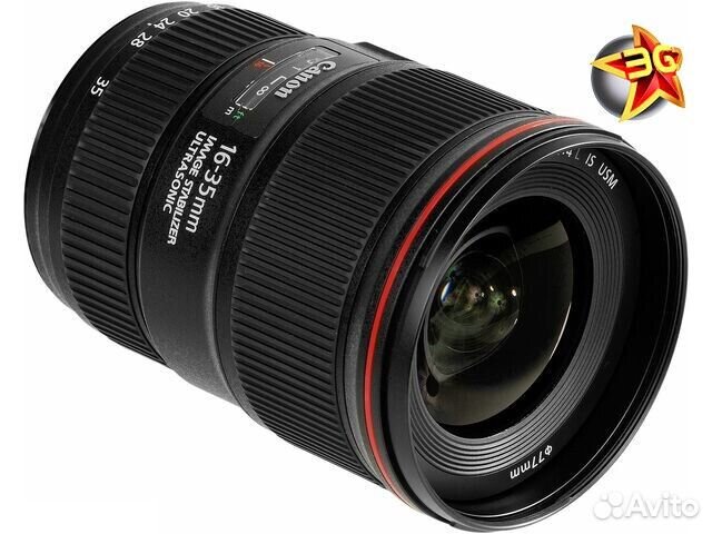 Объектив Canon EF 16-35mm f/4L IS USM