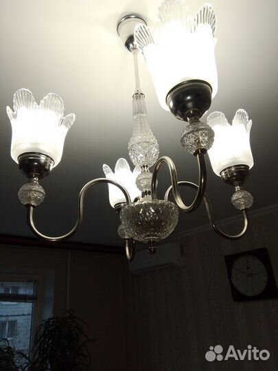 Хрустальная люстра СССР