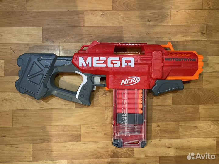 Бластер nerf на пульках