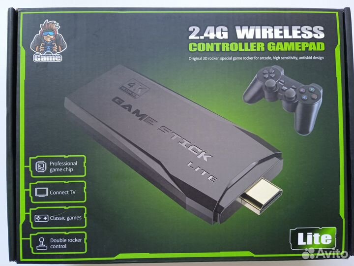 Игровая консоль 2,4G wireless controller gamepad