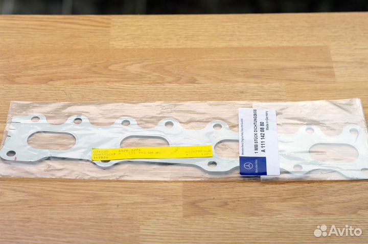 Прокладка выпускного коллектора Mercedes дв. 111