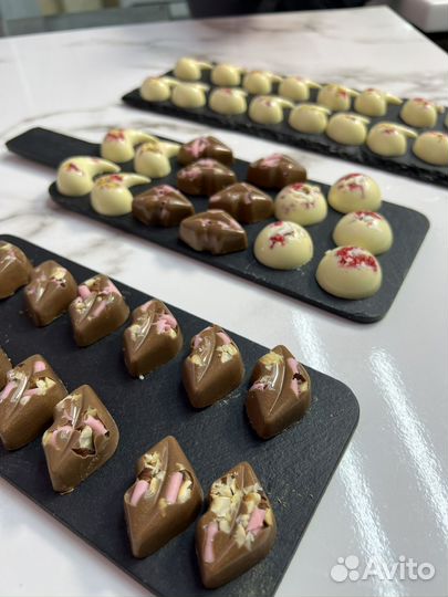Шоколад ручной работы плитка