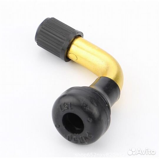 Ниппель для бескамерной покрышки изогнутый