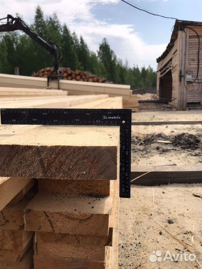Доска обрезная Пиломатериалы Брус