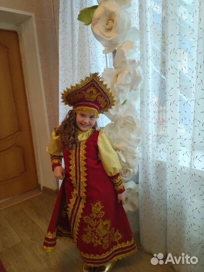 Русско народный костюм для девочки прокат