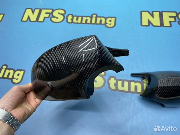 Крышки зеркал для BMW E90 E91 E92 E81 дорест