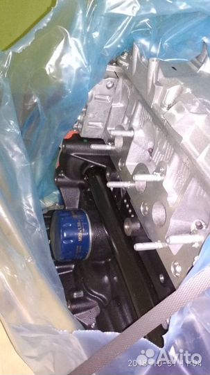 Двигатель K7M 1.6 в сборе Новый без генератора К7