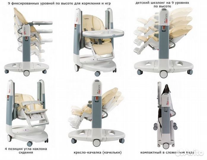 Стул для кормления Peg Perego Tatamia