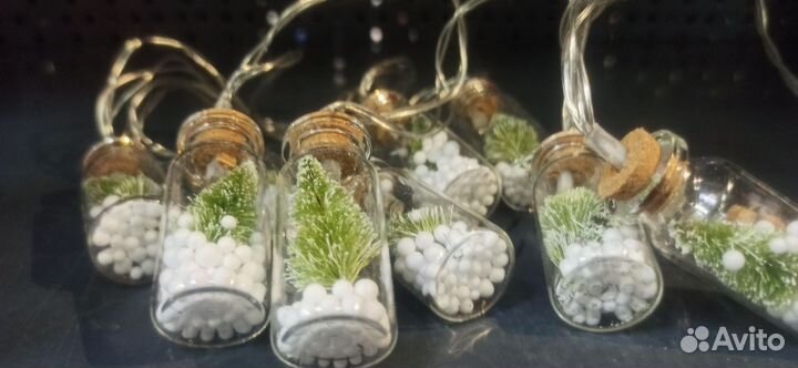 Новогодняя герлянда декоративная