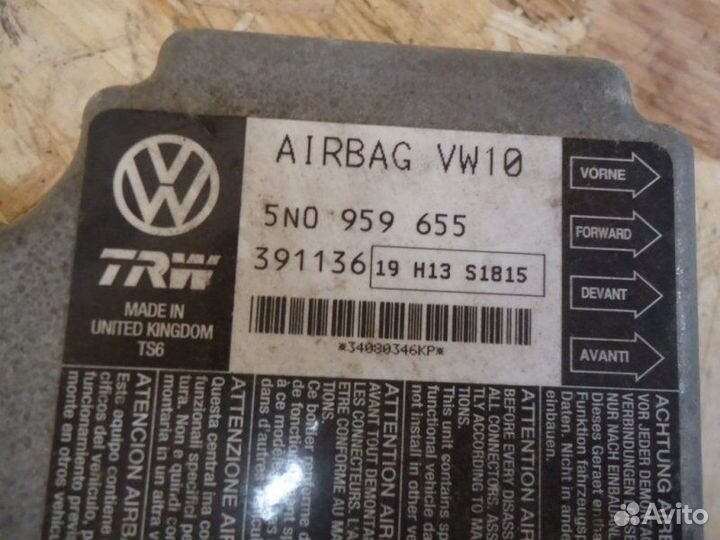 Блок управления AIR BAG Volkswagen Passat CC cawb