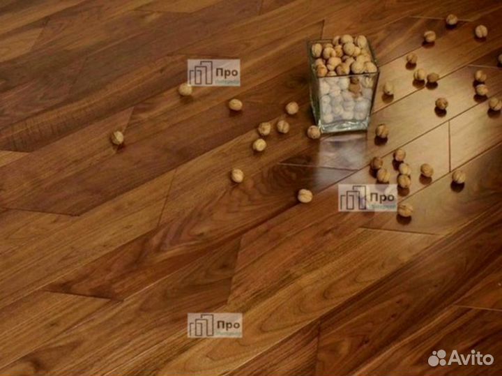 Паркетная доска орех американский