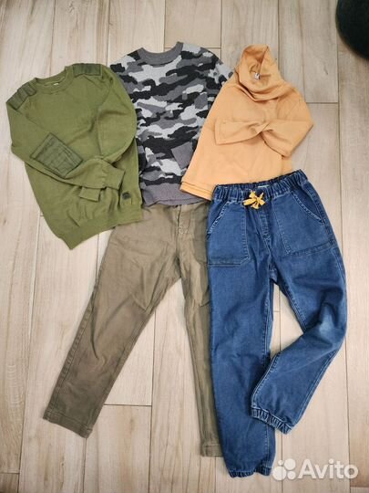 Детские вещи пакетом на мальчика 9-10 лет