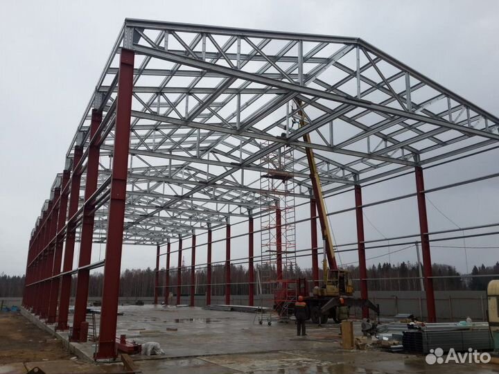 Ангары быстровозводимые, склады, цеха