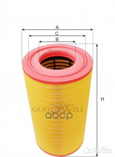 Фильтр воздушный AG1042 Goodwill