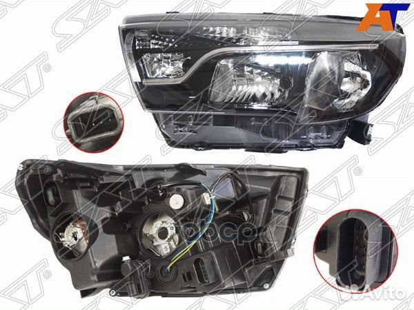 Фара LADA vesta 15- LH ST-13-0003 Sat