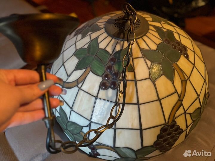 Люстра витражная эксклюзив