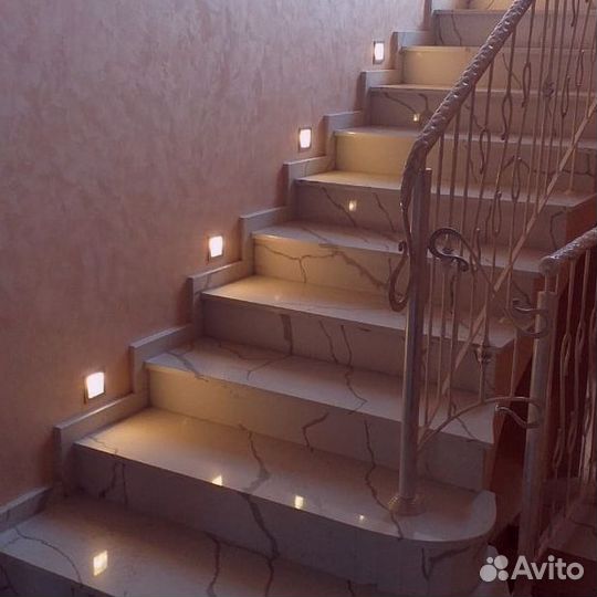 Лестница из кварца под ключ