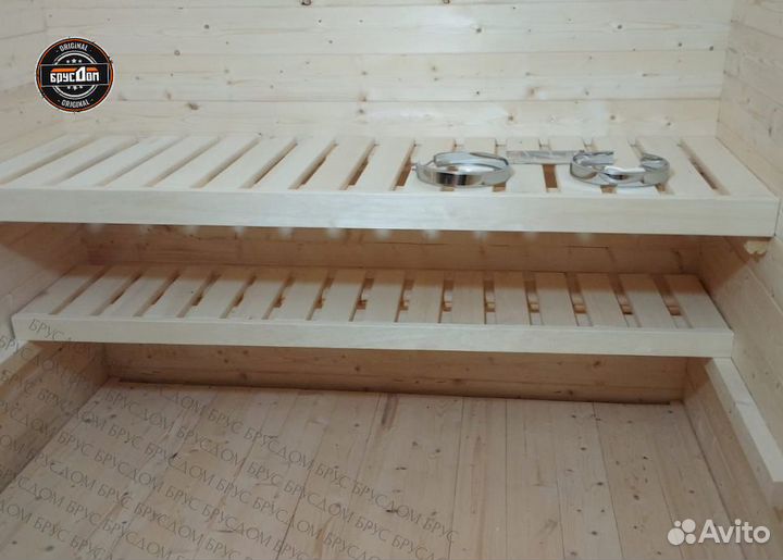 Мобильная баня 2.3х4.6м с доставкой