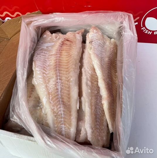 Филе трески на коже