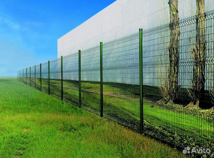 3Д сетка гиттер для забора