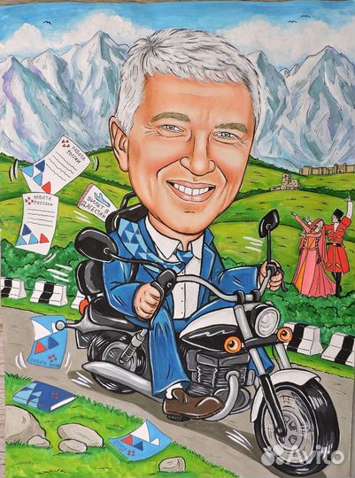 Шаржи по фото на заказ (Самара)