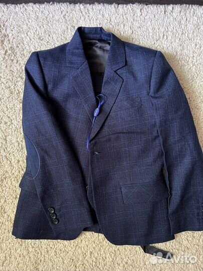 Новый костюм тройка Школа Клетка