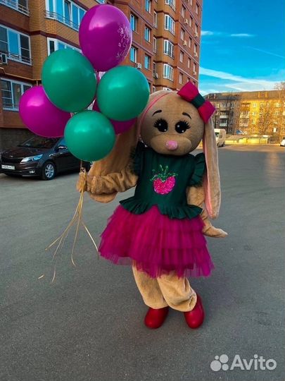 Экспресс поздравление от ростовых кукол