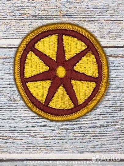 Нашивка US Army 107th Transportation Brigade, США