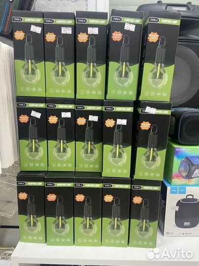 Фонарь кемпинговый аккумуляторный