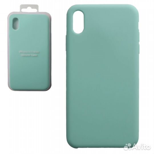 Чехол i XS MAX Silicone Case матовый Soft-Touch