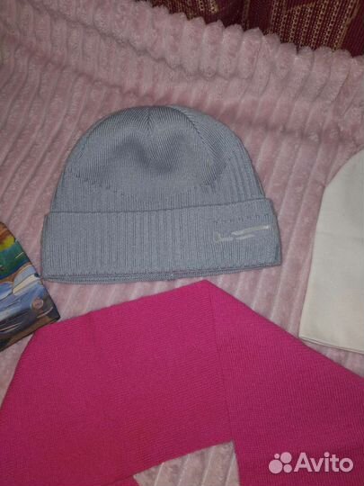 Шапки детские, шарф