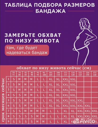 Бандаж для беременных 4в1 beoma