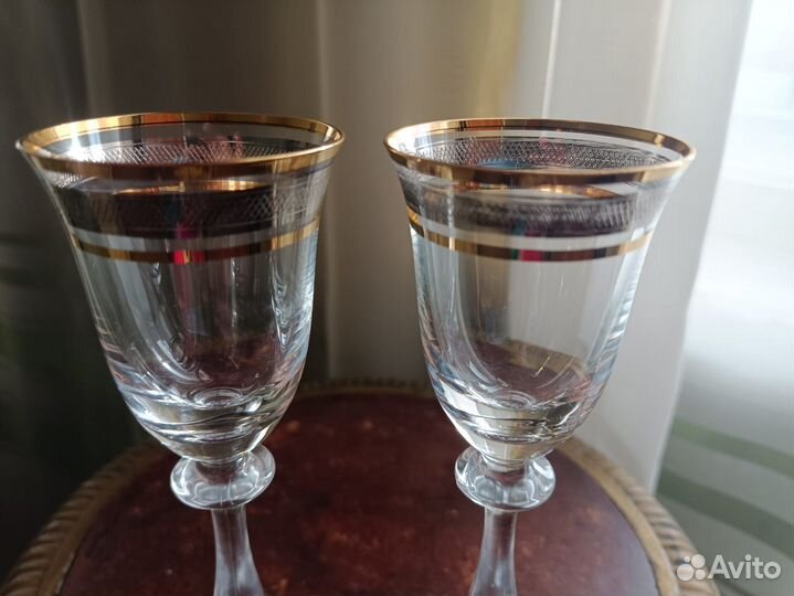 Бокалы для ликера/рюмки для водки Bohemia Cristal