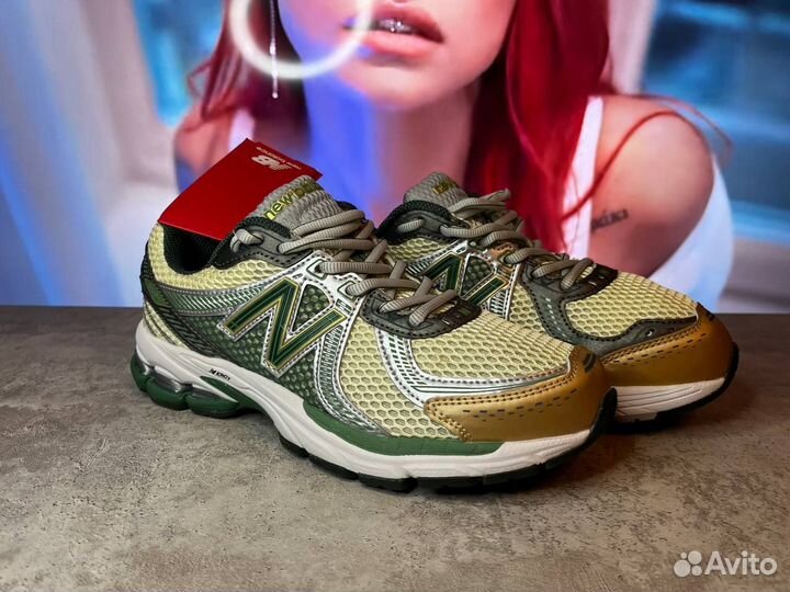 NEW balance 860 V2 green