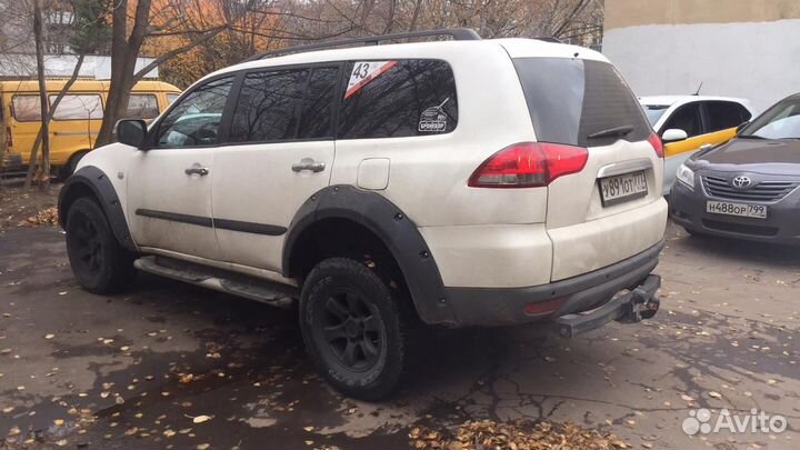 Расширители арок mitsubishi pajero sport 2