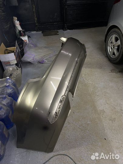 Бампер задний polo седан 2015