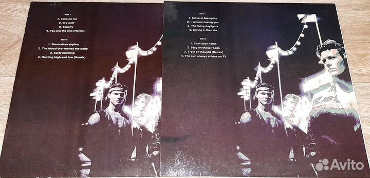 A-HA - виниловые пластинки - 2 LP