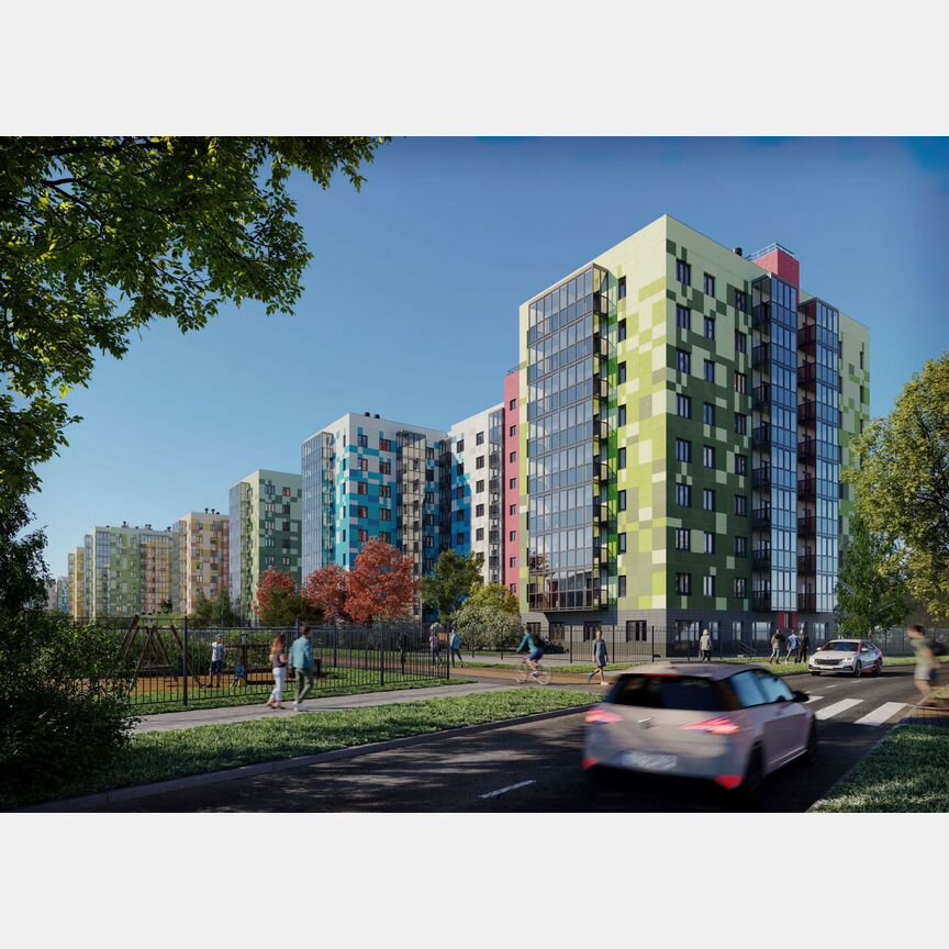 2-к. квартира, 56,9 м², 2/9 эт.