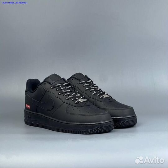 Кроссовки Nike Air Force 1 Low & Supreme (Арт.78578)