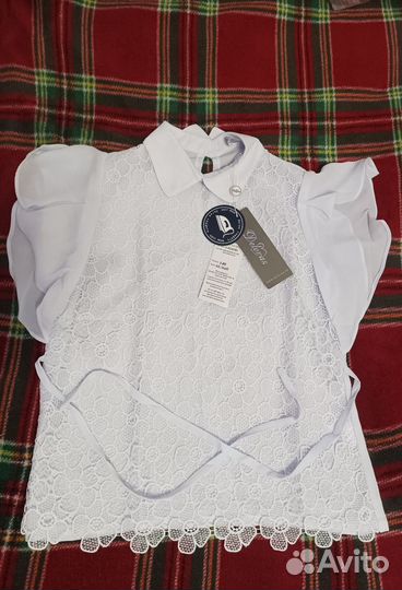 Блузка школьная детская