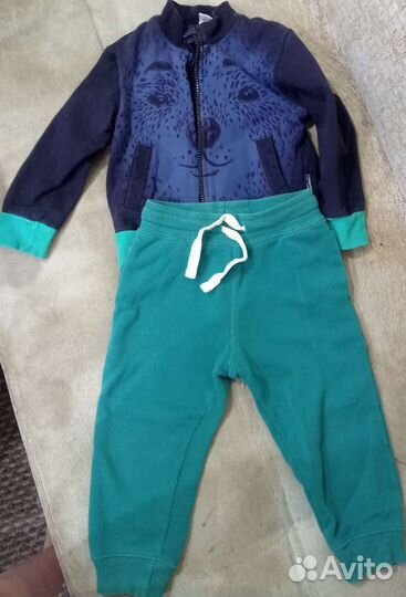 Спортивный костюм на мальчика 1-2 года