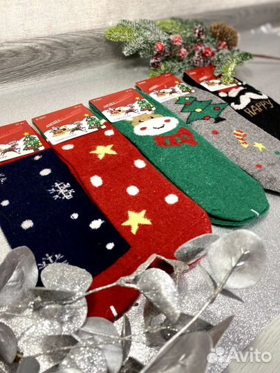 Носки Новогодние