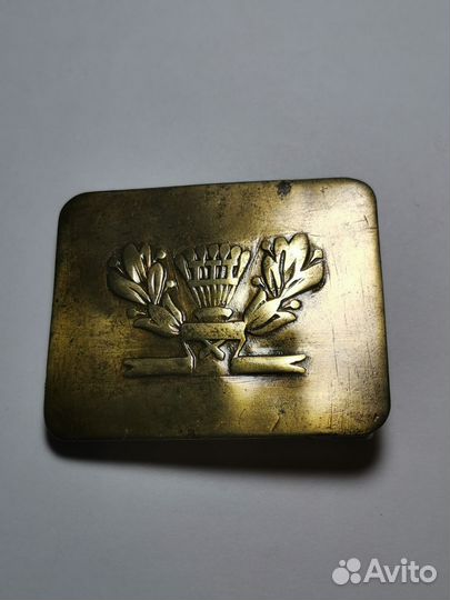 Царская школьная пряжка