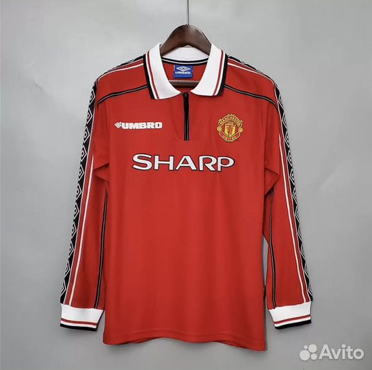 Ретро лонгслив Umbro Manchester United Beckham 7