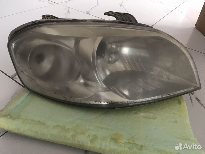 Правая фара шевроле авео т250