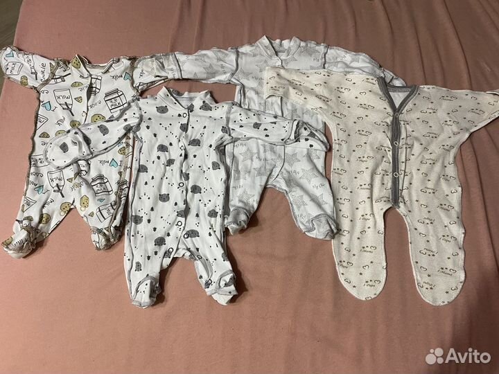 Одежда для новорожденных 50 56